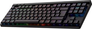 Logitech G515 TKL, GL Tactile, Musta, US hinta ja tiedot | Näppäimistöt | hobbyhall.fi