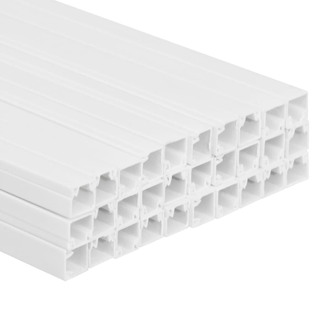 Johtokanava 25x16 mm 30 m PVC hinta ja tiedot | Kaapelit ja adapterit | hobbyhall.fi