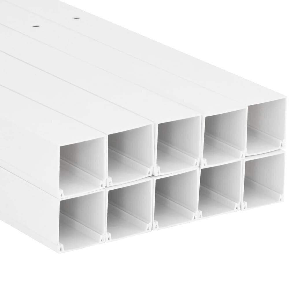 Johtokanava 60x60 mm 10 m PVC hinta ja tiedot | Kaapelit ja adapterit | hobbyhall.fi