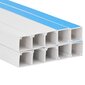 Johtokanava itsekiinnittyvä 25x25 mm 10 m PVC hinta ja tiedot | Kaapelit ja adapterit | hobbyhall.fi