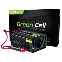 Green Cell Power Inverter 12V - 230V 150W/300W modifioitu siniaalto hinta ja tiedot | Muuntimet ja invertterit | hobbyhall.fi