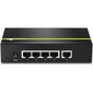 TRENDnet TPE-S50 6-porttinen Fast Ethernet PoE+ -kytkin, 4x Fast Ethernet PoE+ -porttia, 2x Fast Ethernet -porttia, 60 W PoE-budjetti, Ethernet-verkkokytkin, metalli, musta hinta ja tiedot | USB-sovittimet äänentoistoon | hobbyhall.fi