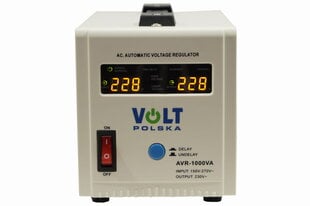 Jännitteenvakain AVR-1000VA-Volt hinta ja tiedot | Muuntimet ja invertterit | hobbyhall.fi