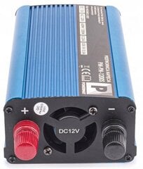 Jännitteenmuuntaja, auto 12V 230V 600W/1200W hinta ja tiedot | Muuntimet ja invertterit | hobbyhall.fi