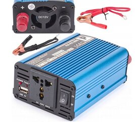 Jännitteenmuuntaja 12V 600W hinta ja tiedot | Muuntimet ja invertterit | hobbyhall.fi