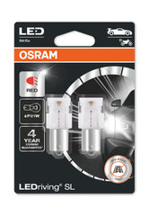 Osram punaiset LED-polttimot, P21W, 7506DRP-02B hinta ja tiedot | Polttimot | hobbyhall.fi