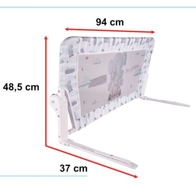 Suojaeste sänkyyn Elephant, 90 cm hinta ja tiedot | Lasten turvallisuus | hobbyhall.fi