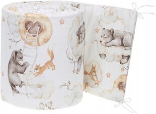 Pinnasängyn laitasuoja Babymam Animals, 360x30 cm hinta ja tiedot | Lasten turvallisuus | hobbyhall.fi