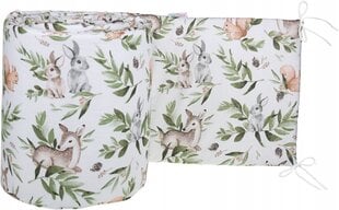 Pehmeä sängynpäällinen Babymam Forest, 360x30 cm hinta ja tiedot | Lasten turvallisuus | hobbyhall.fi