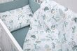 Pehmeä sängynpäällinen Babymam Vandenynas, 180x30 cm, sininen hinta ja tiedot | Lasten turvallisuus | hobbyhall.fi