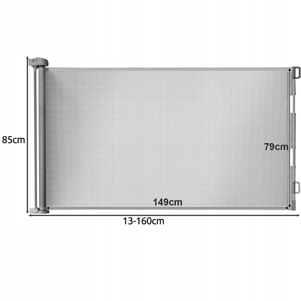 Turvaportti Ruhhy, 160 cm hinta ja tiedot | Lasten turvallisuus | hobbyhall.fi