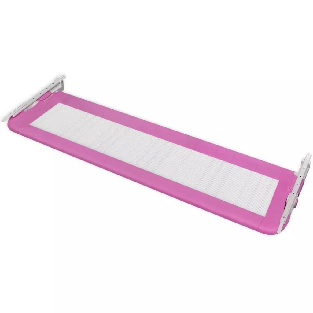 Suojakaide lastensänkyyn, 150 x 42 cm, pinkki hinta ja tiedot | Lasten turvallisuus | hobbyhall.fi