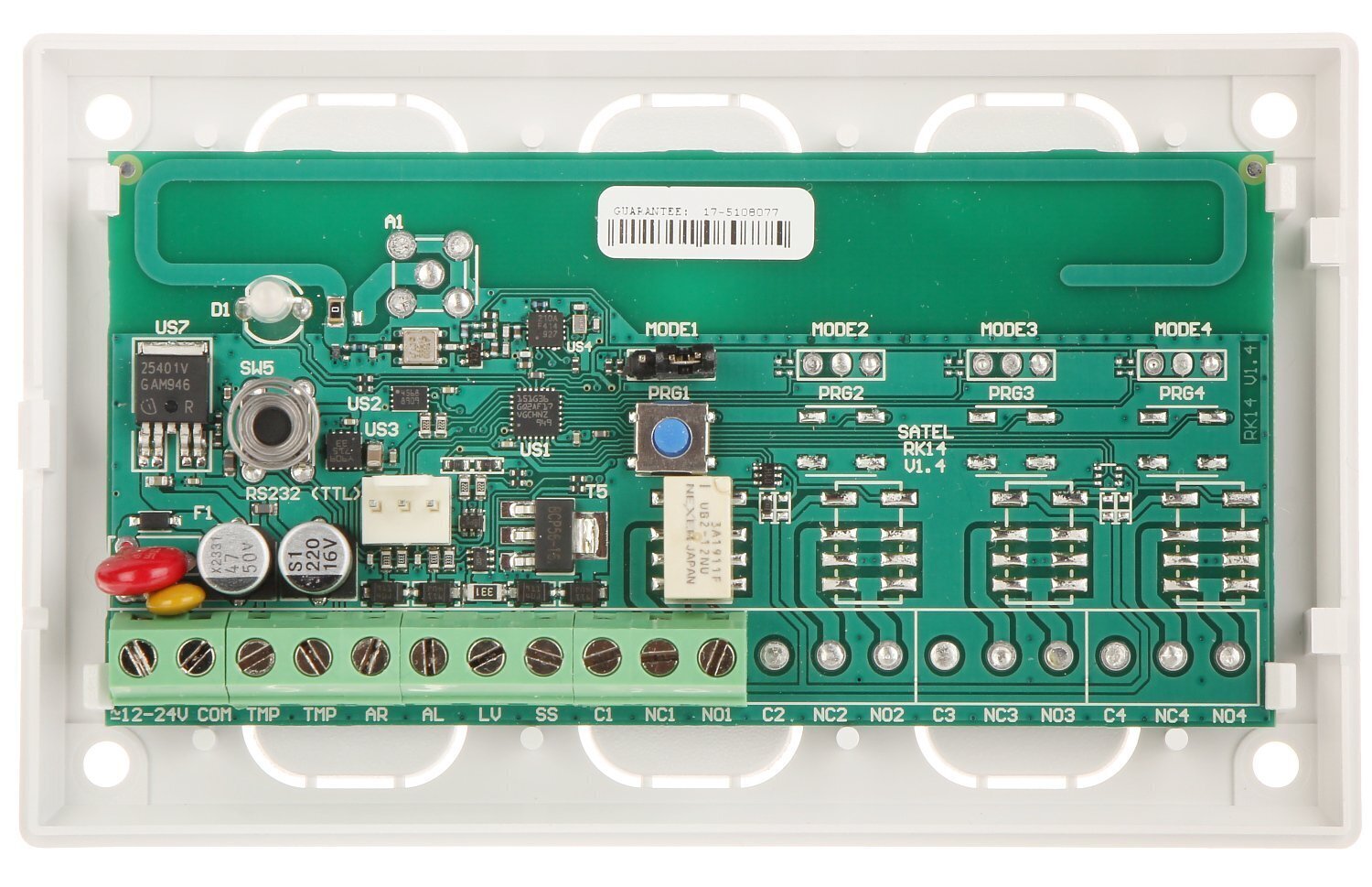 Radio-ohjain Satel RK-1K hinta ja tiedot | Turvajärjestelmien ohjaimet | hobbyhall.fi