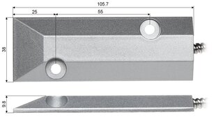 PORTTI HERKON KN-D2 hinta ja tiedot | Turvajärjestelmien ohjaimet | hobbyhall.fi