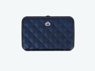 Ögon Quilted Button Navy Blue hinta ja tiedot | Naisten lompakot | hobbyhall.fi