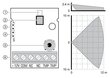 PIR-anturi Satelliitti hinta ja tiedot | Turvajärjestelmien ohjaimet | hobbyhall.fi