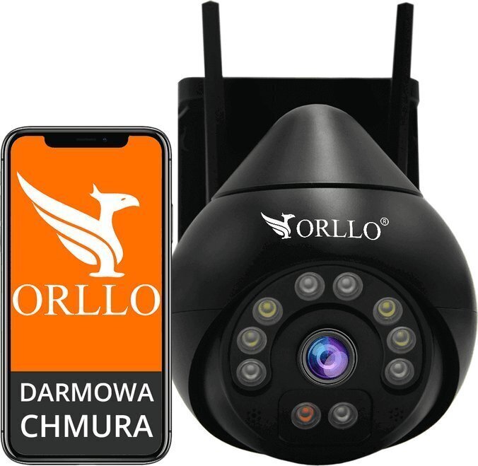 Orllo pyörivä luukkukamera Z8 Pro wifi ip hinta ja tiedot | Valvontakamerat | hobbyhall.fi