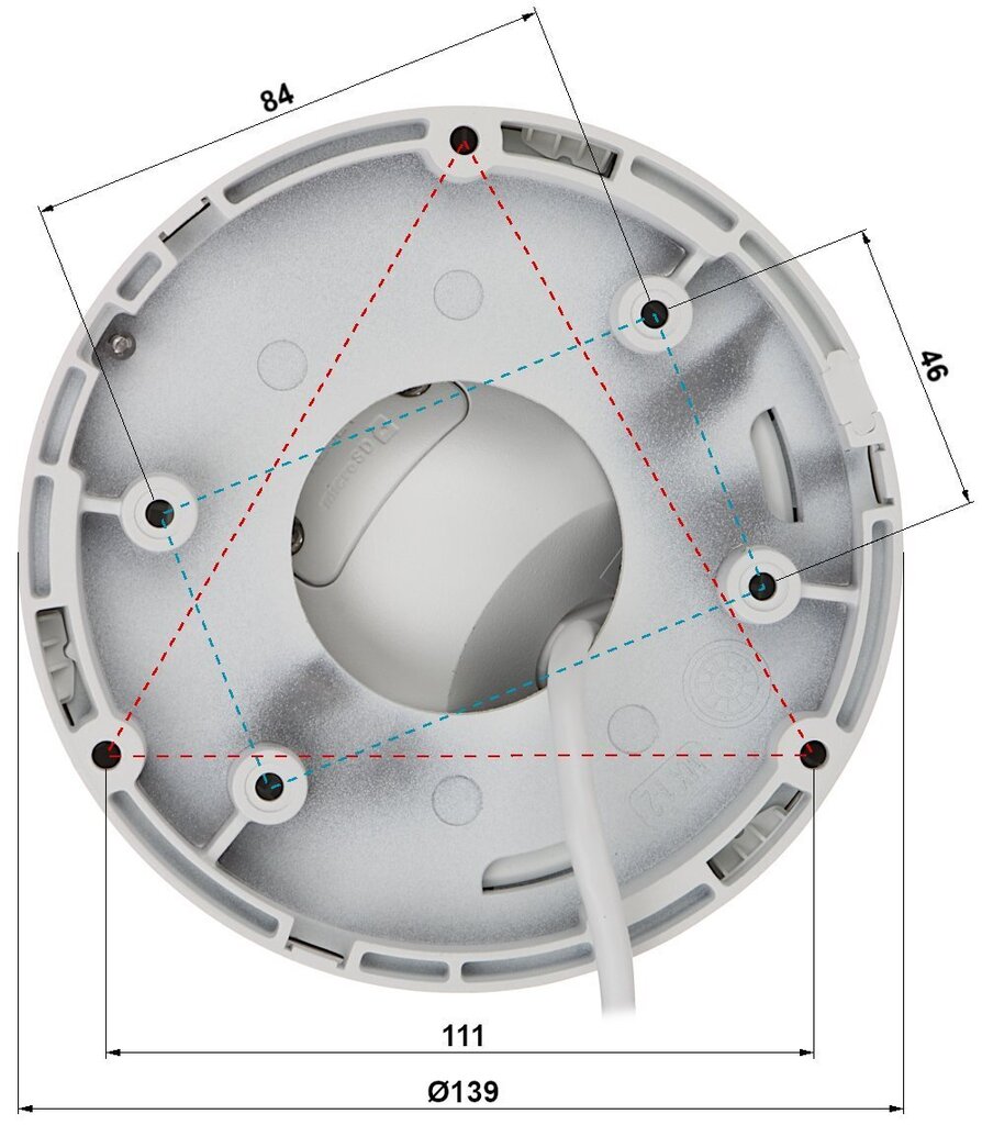 Valvontakamera Hikvision PSD22149 hinta ja tiedot | Valvontakamerat | hobbyhall.fi