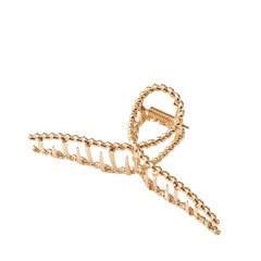 ECARLA Gold Metal Hair Clip Spiral - Kultainen metallinen hiusklipsi Spiral - Kultainen metallinen hiusklipsi Spiral hinta ja tiedot | Hiustarvikkeet | hobbyhall.fi