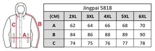 Miesten takki Jingpai 5818, sininen hinta ja tiedot | Miesten ulkoilutakit | hobbyhall.fi