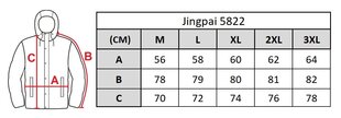 Miesten takki Jingpai 5822, vihreä hinta ja tiedot | Miesten ulkoilutakit | hobbyhall.fi