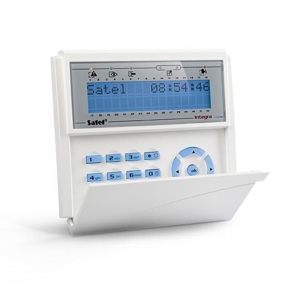 NÄPPÄIMISTÖ LCD /INTEGRA BLUE/INT-KLCD-BL SATEL hinta ja tiedot | Hälytysjärjestelmät | hobbyhall.fi