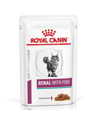 Royal Canin Renal kalaruoka kissoille, 24x85 g hinta ja tiedot | Kissanruoka | hobbyhall.fi