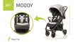 Lastenrattaat 4Baby Moody XXII, vihreä hinta ja tiedot | Vaunut ja rattaat | hobbyhall.fi