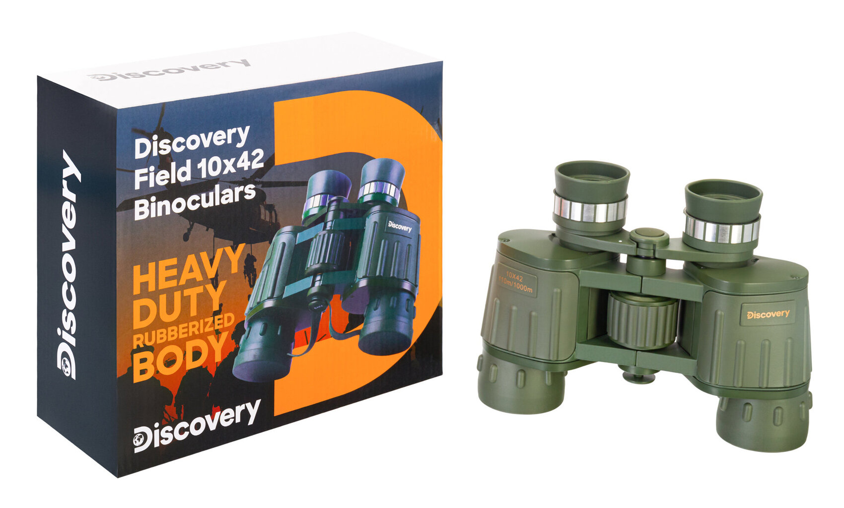 Kiikarit Discovery Field 10x42 hinta ja tiedot | Kiikarit | hobbyhall.fi