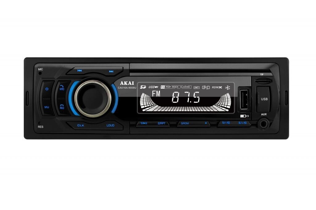 Akai CA016A-9008U autoradio Bluetoothilla hinta ja tiedot | Autoradiot, multimedia | hobbyhall.fi