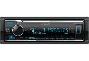 Kenwood, KMM-BT358 bluetooth, USB MP3/WMA-autostereo AUX-tulolla hinta ja tiedot | Autoradiot, multimedia | hobbyhall.fi