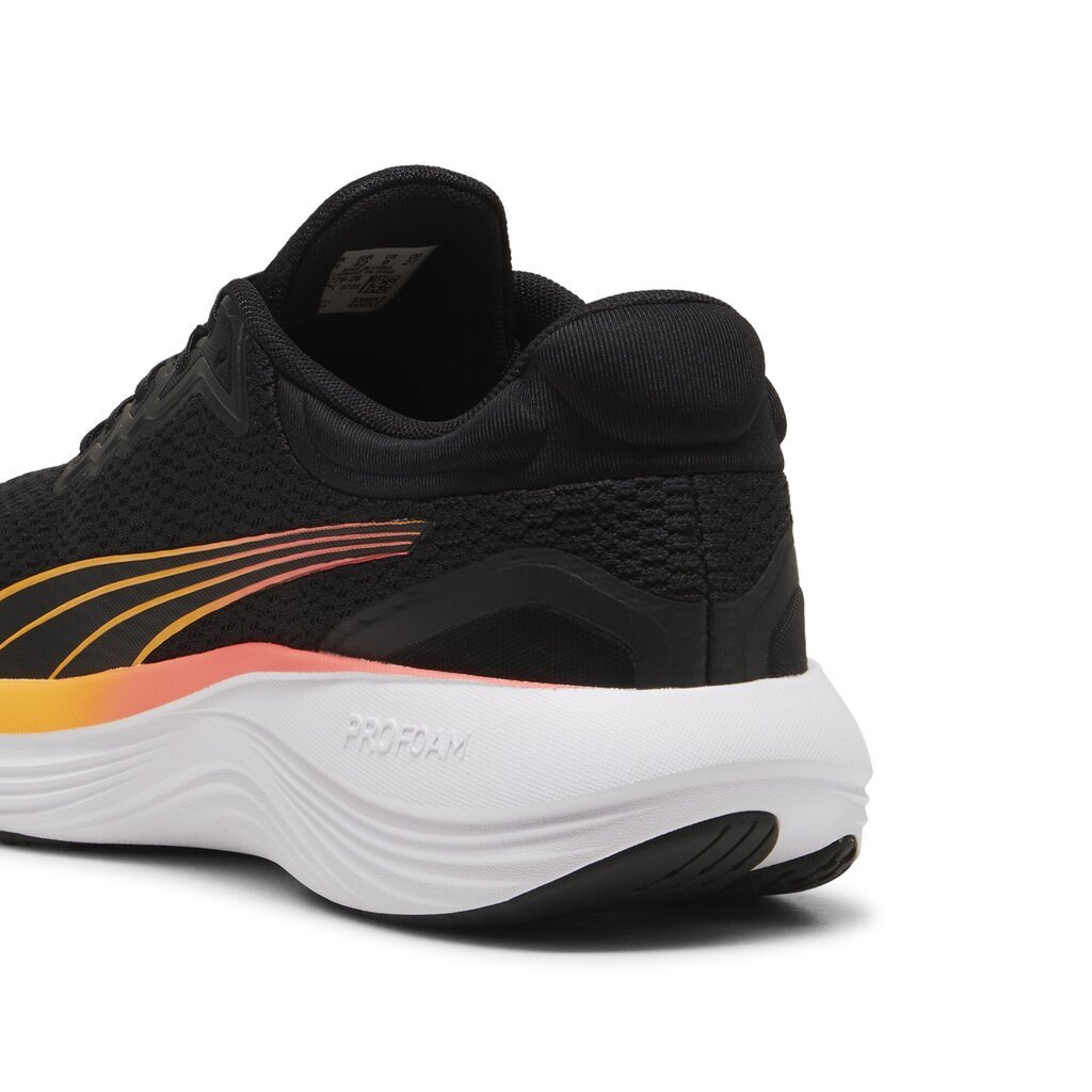 Puma Miesten Juoksukengät Scend Pro Black Orange 378776 26 378776 26/5 hinta ja tiedot | Miesten urheilu- ja vapaa-ajan kengät | hobbyhall.fi