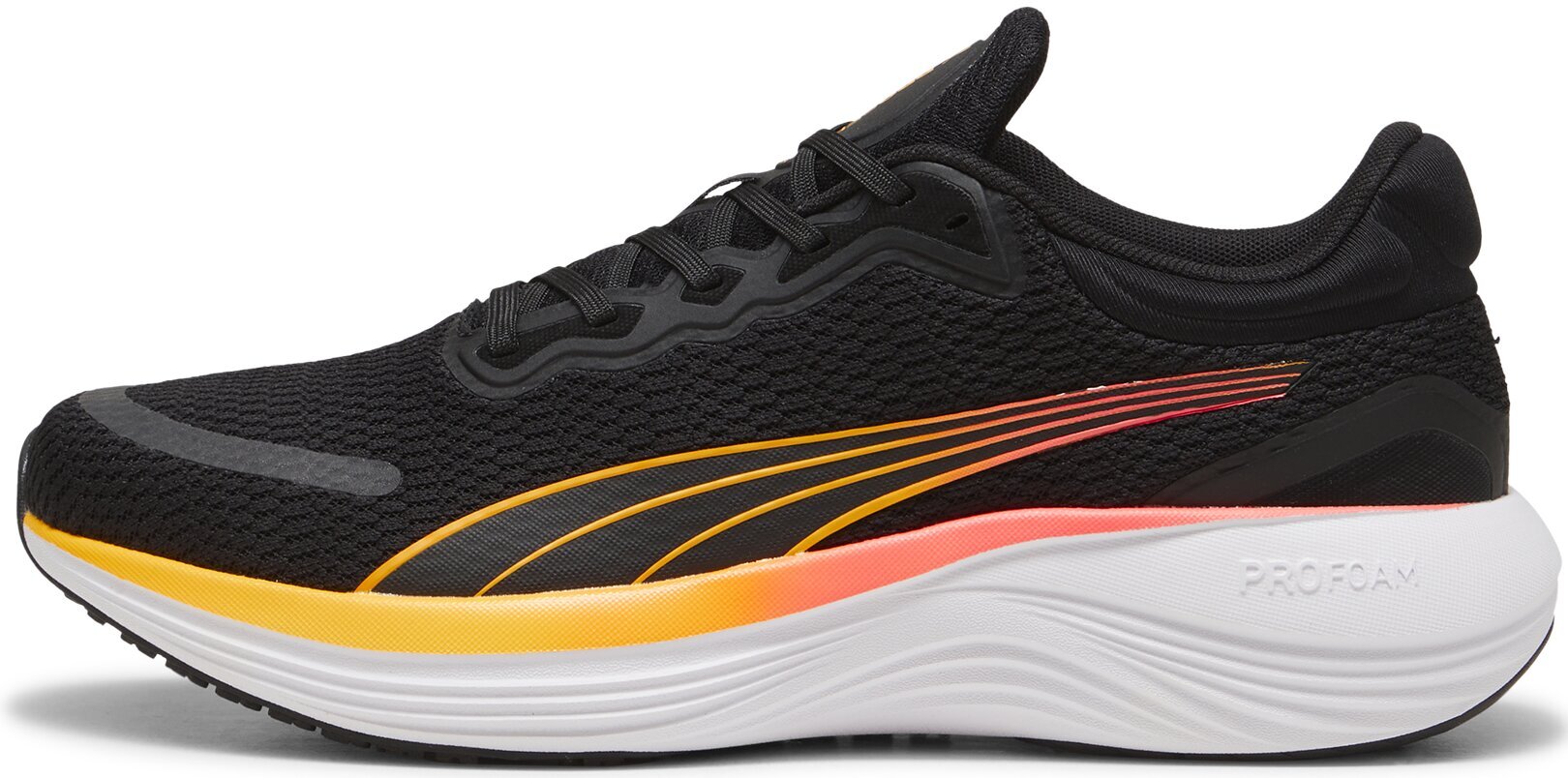 Puma Miesten Juoksukengät Scend Pro Black Orange 378776 26 378776 26/5 hinta ja tiedot | Miesten urheilu- ja vapaa-ajan kengät | hobbyhall.fi