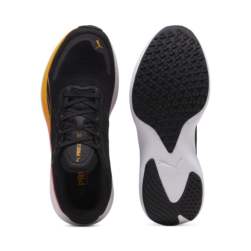 Puma Miesten Juoksukengät Scend Pro Black Orange 378776 26 378776 26/5 hinta ja tiedot | Miesten urheilu- ja vapaa-ajan kengät | hobbyhall.fi