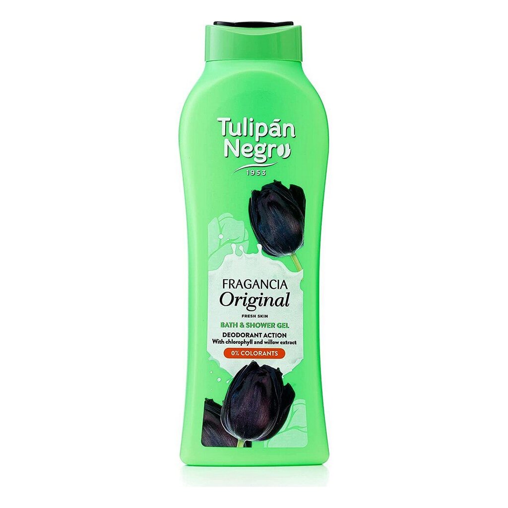 Suihkugeeli Tulipán Negro Original, 650 ml hinta ja tiedot | Suihkusaippuat ja suihkugeelit | hobbyhall.fi