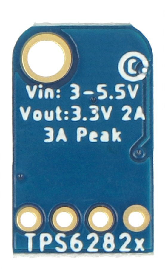 Jännitteenmuunnin 3-5,5 V 3,3 V 2A, TPS62827, Adafruit 4920 hinta ja tiedot | Muuntimet ja invertterit | hobbyhall.fi