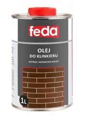 Feda klinkkeriöljy kirkas 1l hinta ja tiedot | Moottoriöljyt | hobbyhall.fi