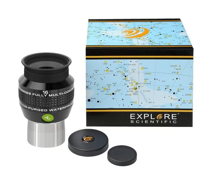 EXPLORE SCIENTIFIC 16 mm (1,25 tuuman) okulaari