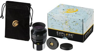 EXPLORE SCIENTIFIC 52° LER okulaari 40mm Ar hinta ja tiedot | Mikroskoopit ja teleskoopit | hobbyhall.fi