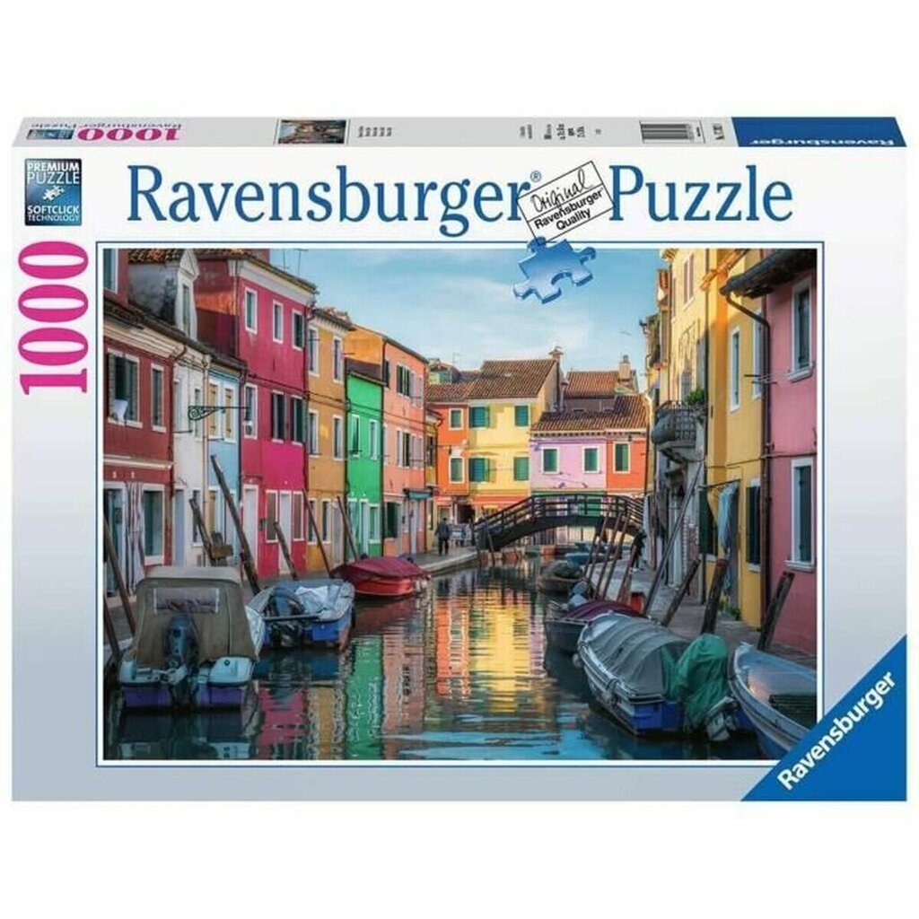 Palapeli Ravensburger Venetsia, 1000 d. hinta ja tiedot | Palapelit | hobbyhall.fi