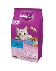 Whiskas Adult kissan ravinto tonnikalalla ja vihanneksilla, 14 kg hinta ja tiedot | Kissan kuivaruoka | hobbyhall.fi