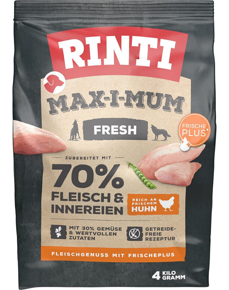 Riti Max-I-Mum koiran täysravinto, ankkaa, 4 kg hinta ja tiedot | Koiran kuivaruoka | hobbyhall.fi