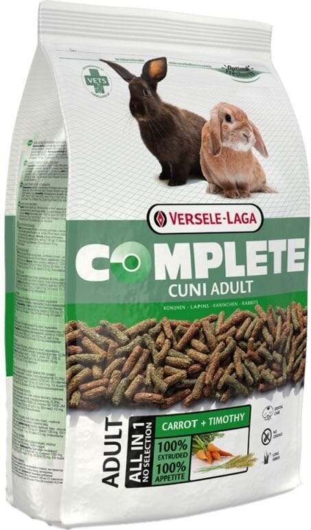 Kaninruoka Versele Laga Cuni Complete, 8 kg hinta ja tiedot | Pieneläinten ruoat | hobbyhall.fi