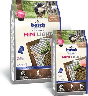 Bosch Tiernahrung Mini Light, siipikarjaa, 2,5 kg hinta ja tiedot | Koiran kuivaruoka | hobbyhall.fi