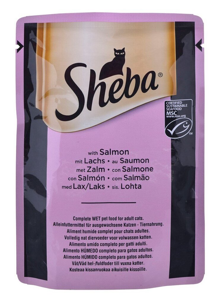 Sheba Delikatess, kalaa, 80x85 g hinta ja tiedot | Kissanruoka | hobbyhall.fi