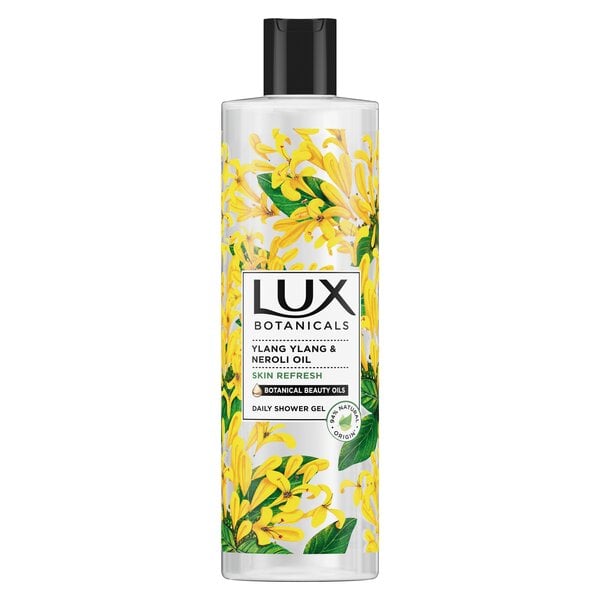 Lux Botanicals Ylang Ylang&Nerol suihkugeeli, 500ml, 6 pakkausta