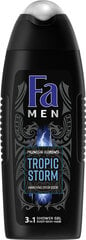 Fa Men suihkugeeli Tropic Storm 250ml, 6 pakkausta hinta ja tiedot | Suihkusaippuat ja suihkugeelit | hobbyhall.fi