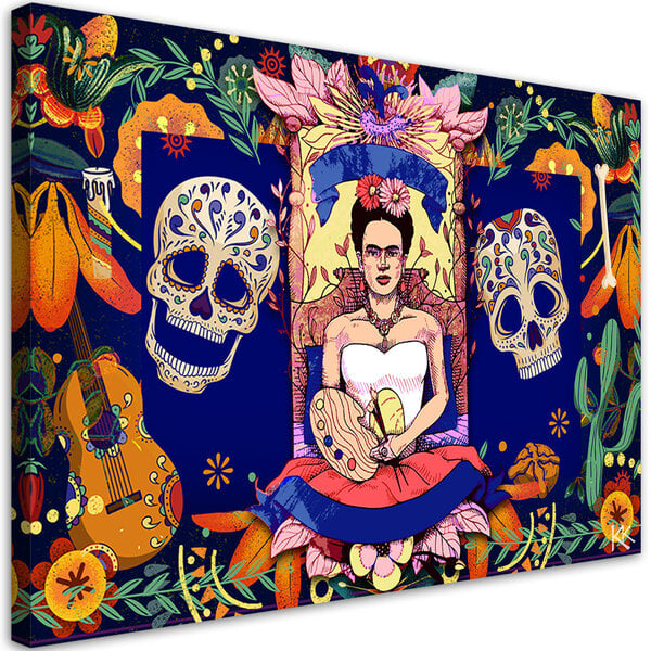 Kuva, Los Muertos, kirjoittanut Frida Kahlo