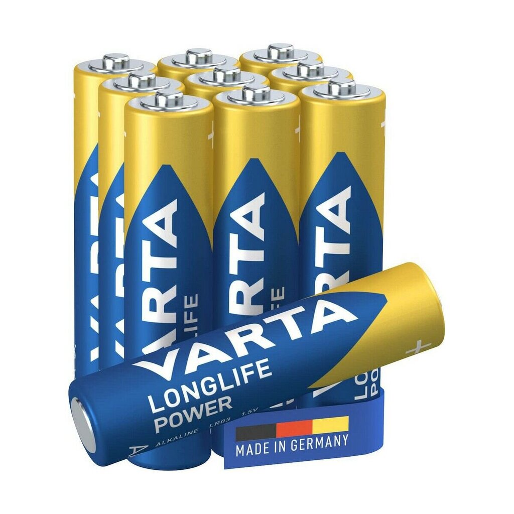 "Akku Varta Long Life Power 10 osaa" hinta ja tiedot | Kameran akut | hobbyhall.fi