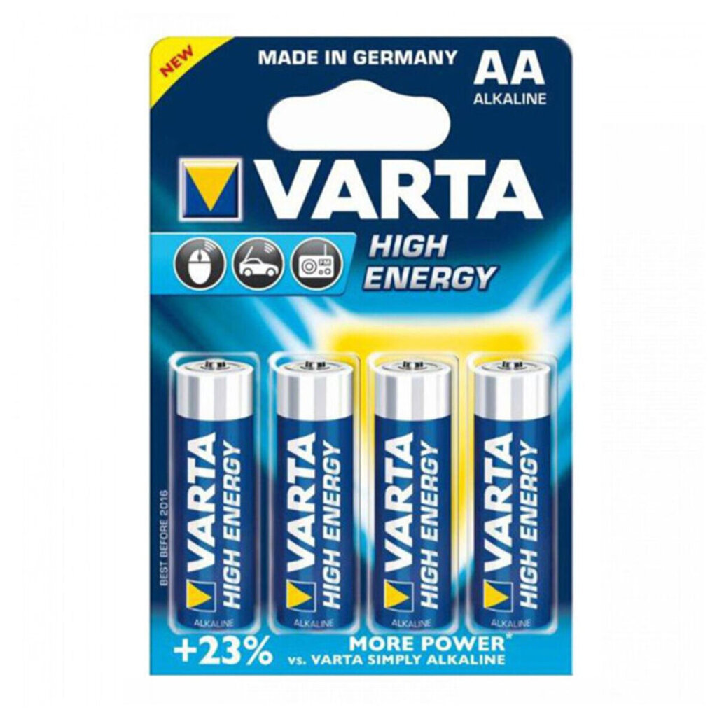 Alkaliparisto Varta AA LR06 hinta ja tiedot | Kameran akut | hobbyhall.fi